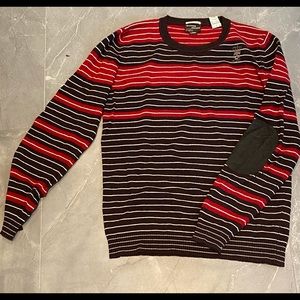 Energie Sweater. Suede elbow patches. Sized large but fits like a medium.